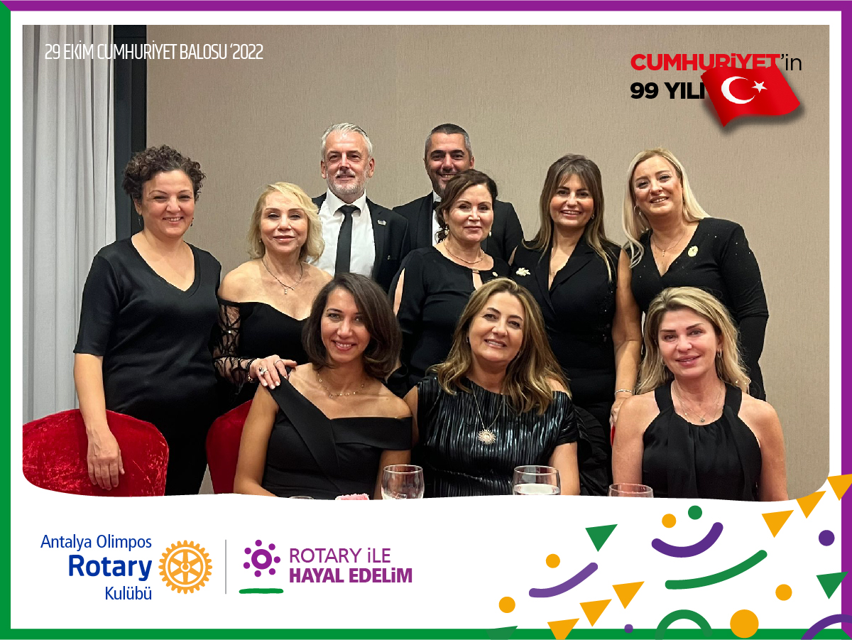 Antalya Kulüpleri ile 29 Ekim Cumhuriyet Balosu