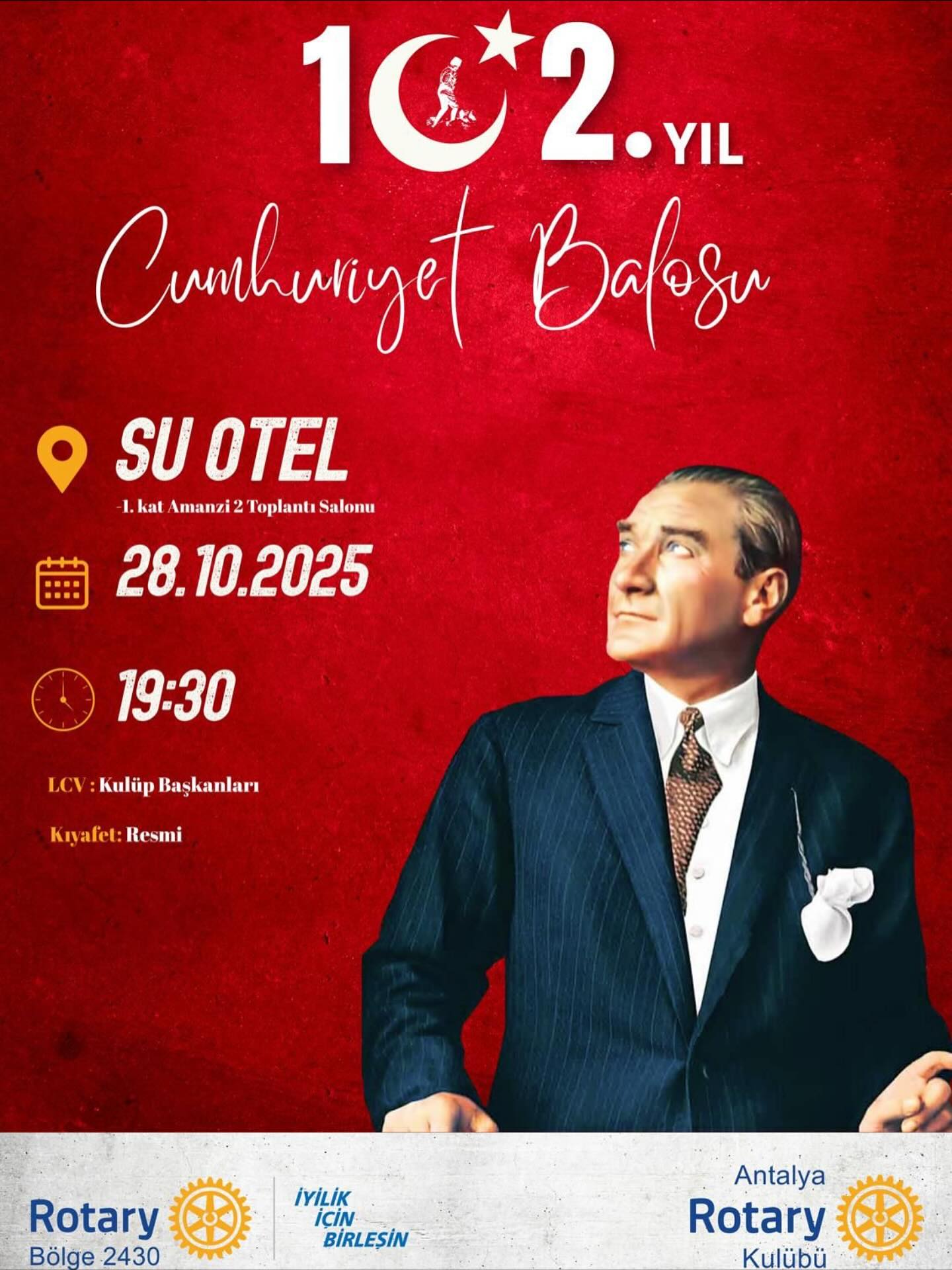 29 Ekim Cumhuriyet Balosu /Antalya