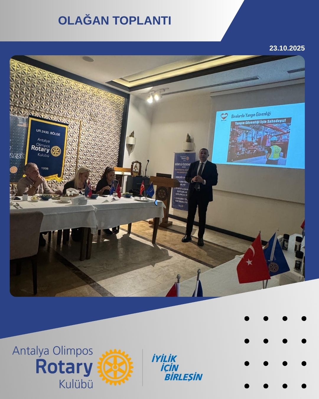 Olağan Kulüp Toplantısı | 23 Ekim 2025