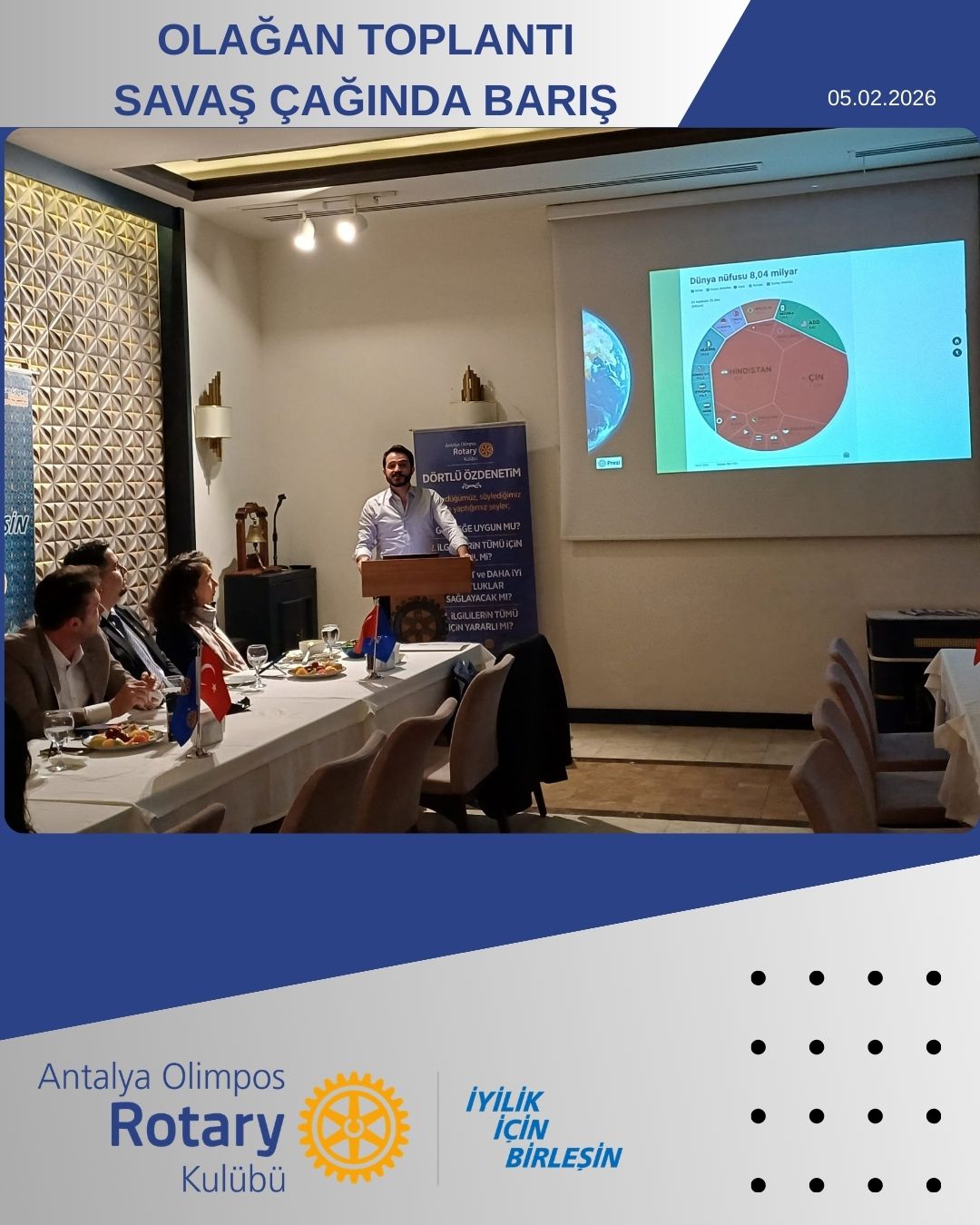 Olağan Kulüp Toplantısı 5 Şubat