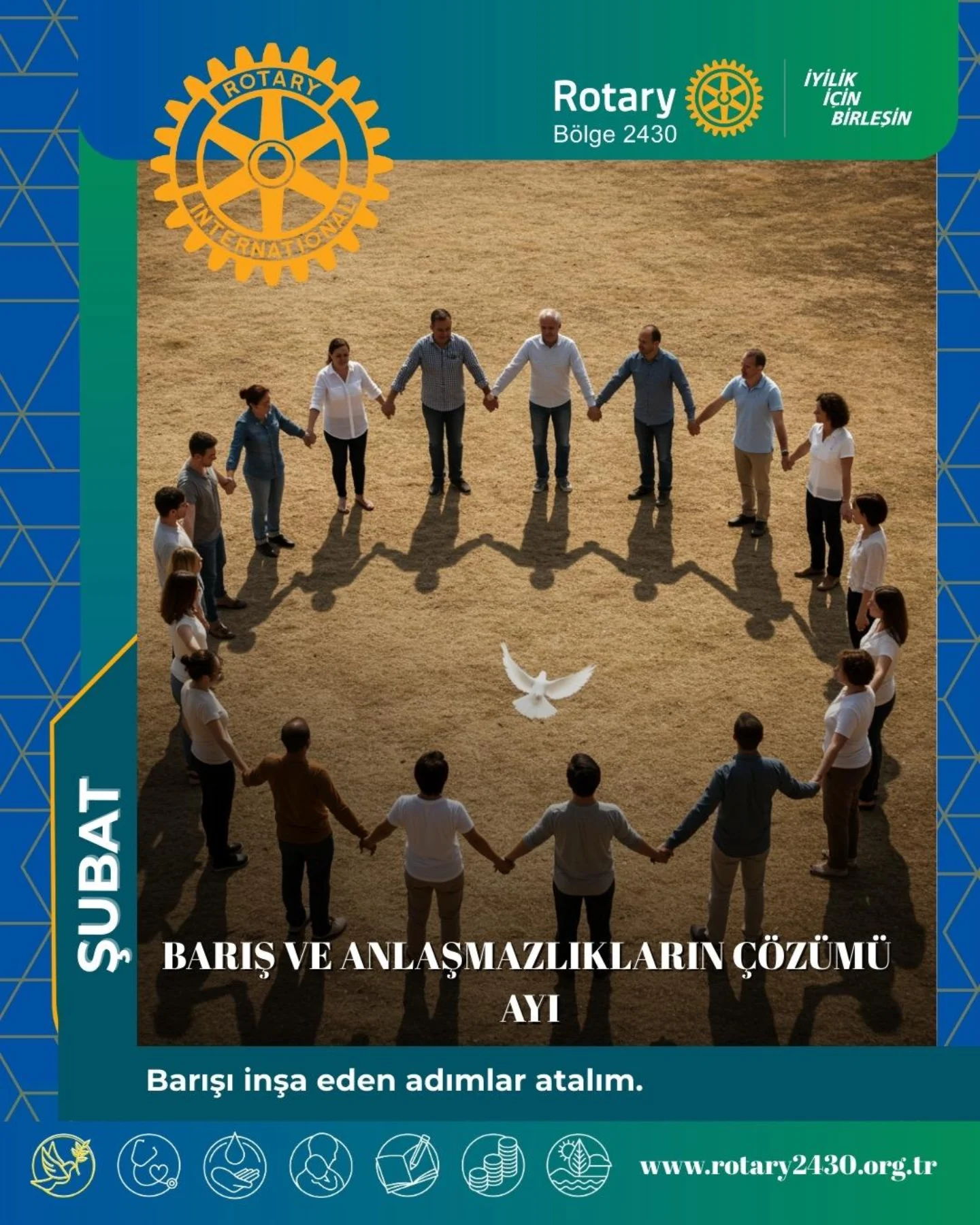 Barış ve Anlaşmazlıkların Çözümü, Şubat Teması