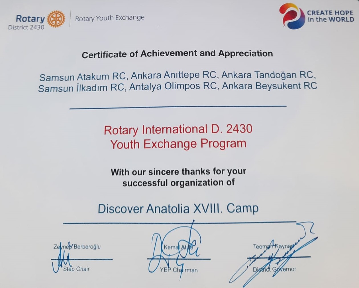 SERTİFİKAMIZ GELDİ!