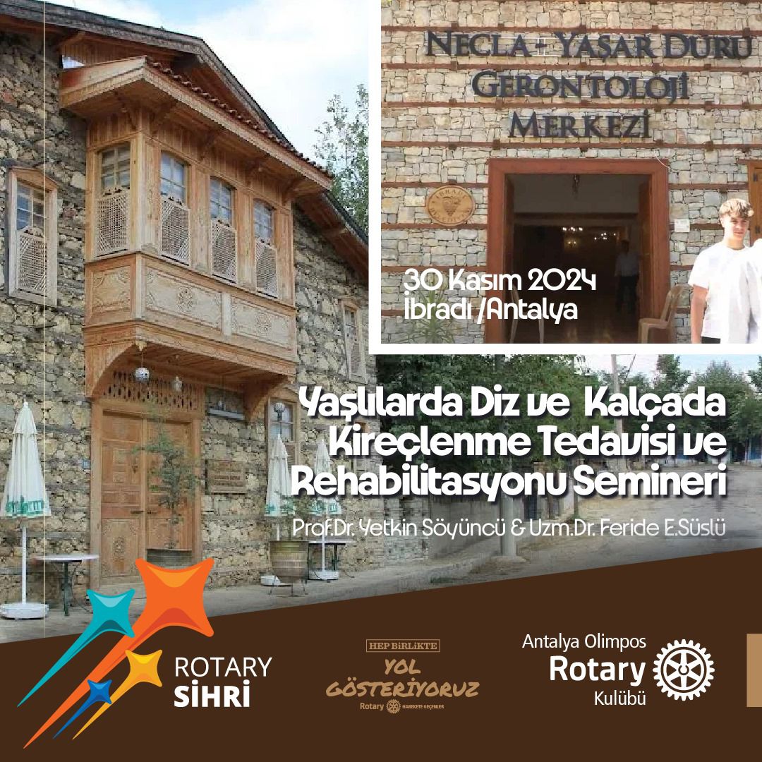 İbradı Gerontoloji Semineri