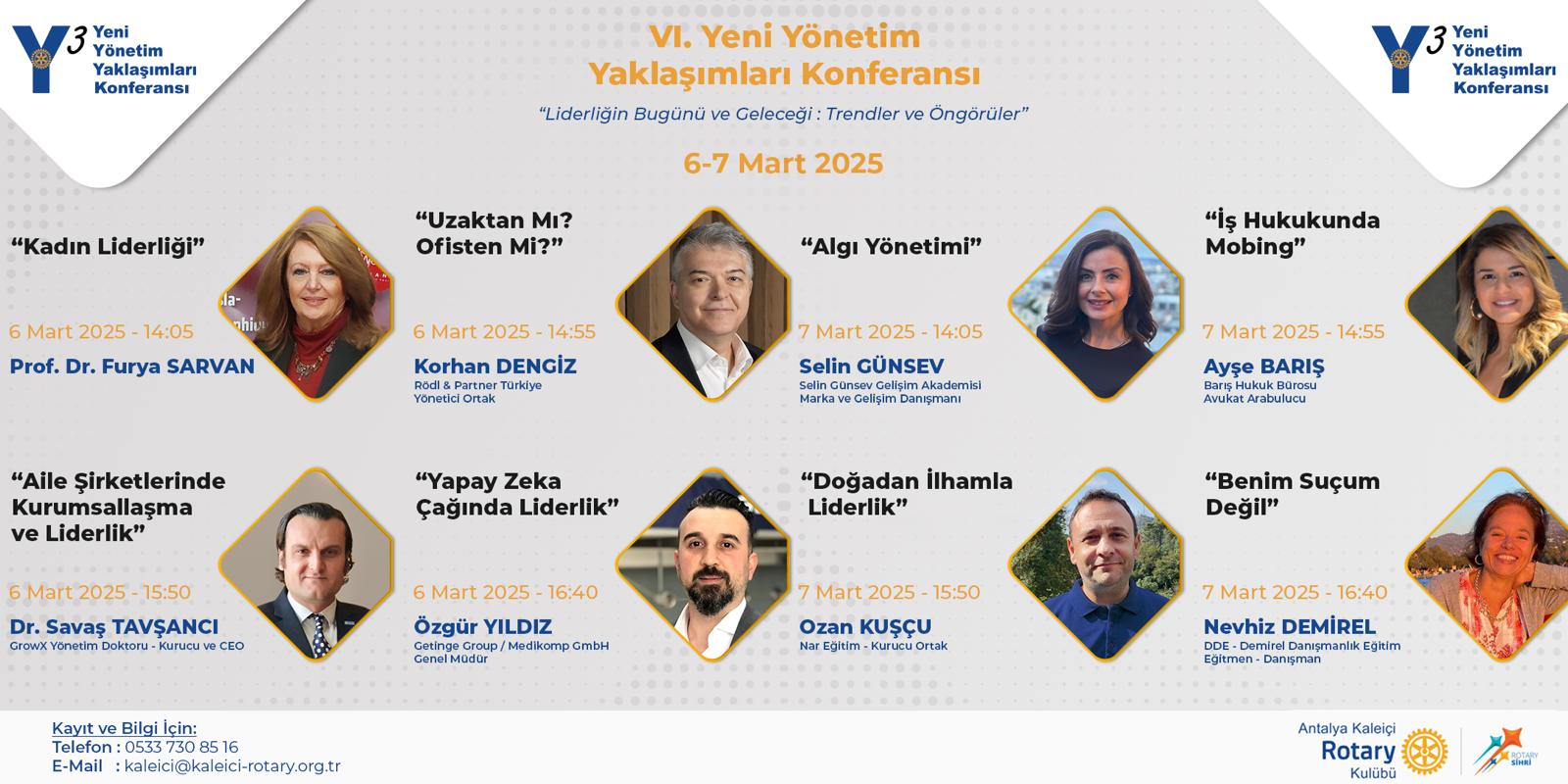 VI. Yeni Yönetim Yaklaşımları Konferansı
