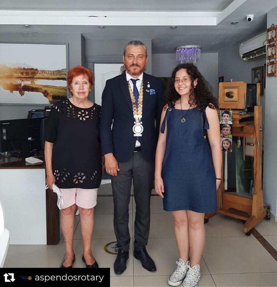 Manuella Lippi Aspendos Rotary Ziyareti