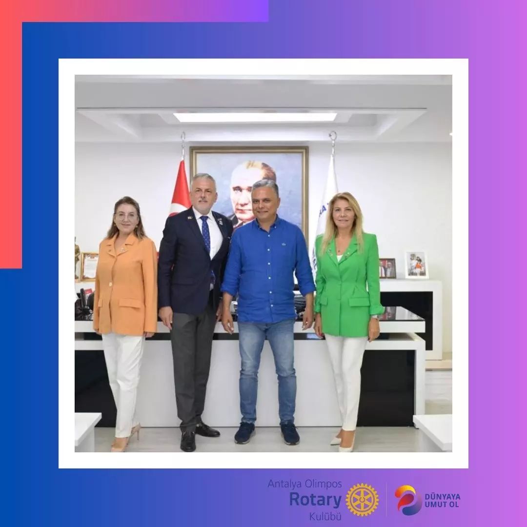 Muratpaşa Belediye Bşk. Ümit Uysal'ı Ziyaret Ettik...