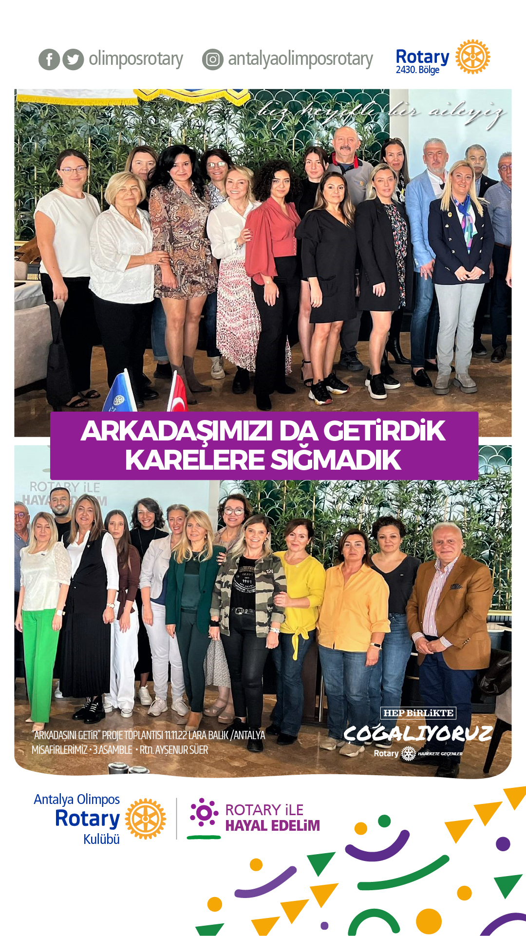 Arkadaşını da Getir Temalı Toplantımız