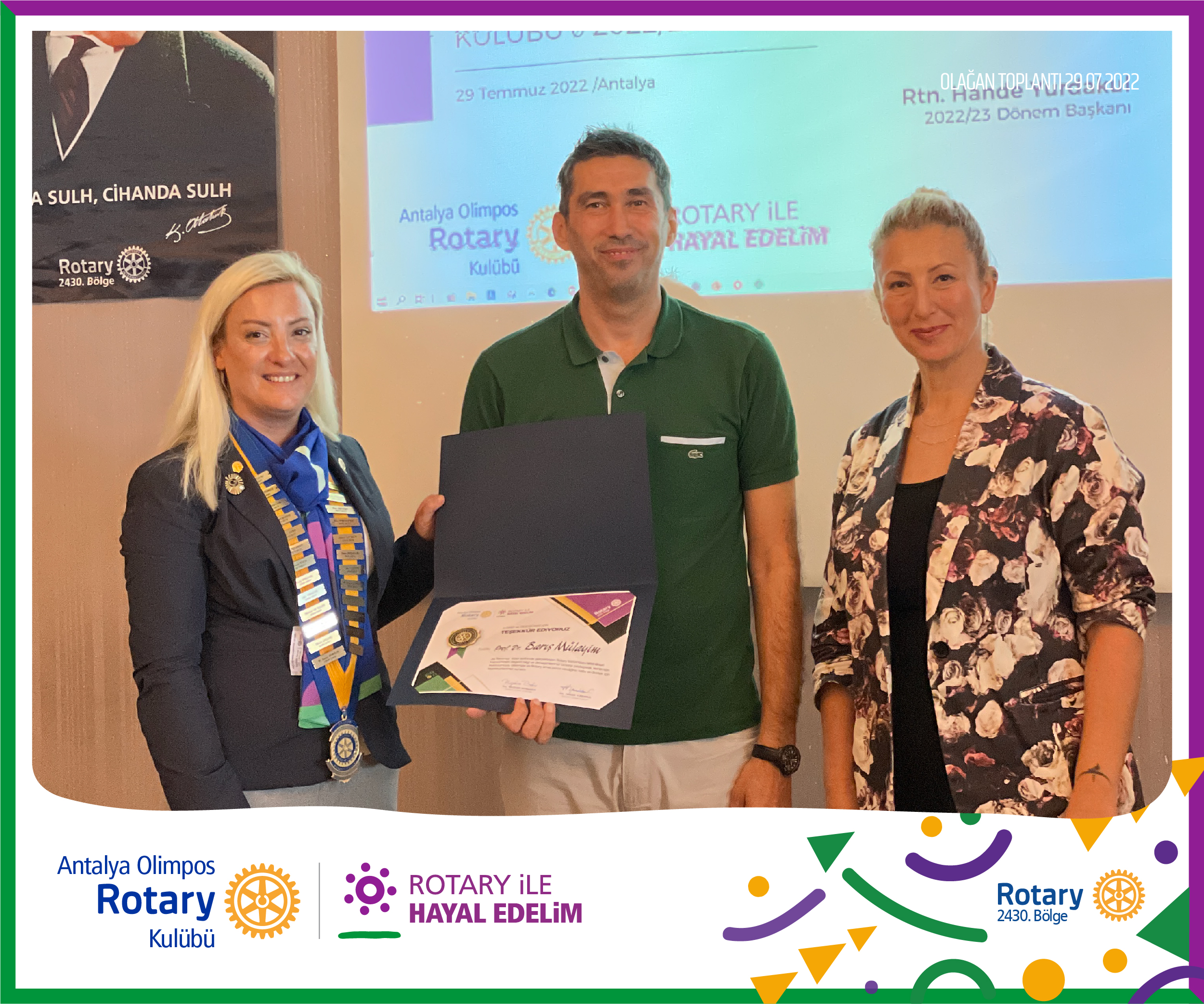 Olağan Toplantı 29 Temmuz 2022