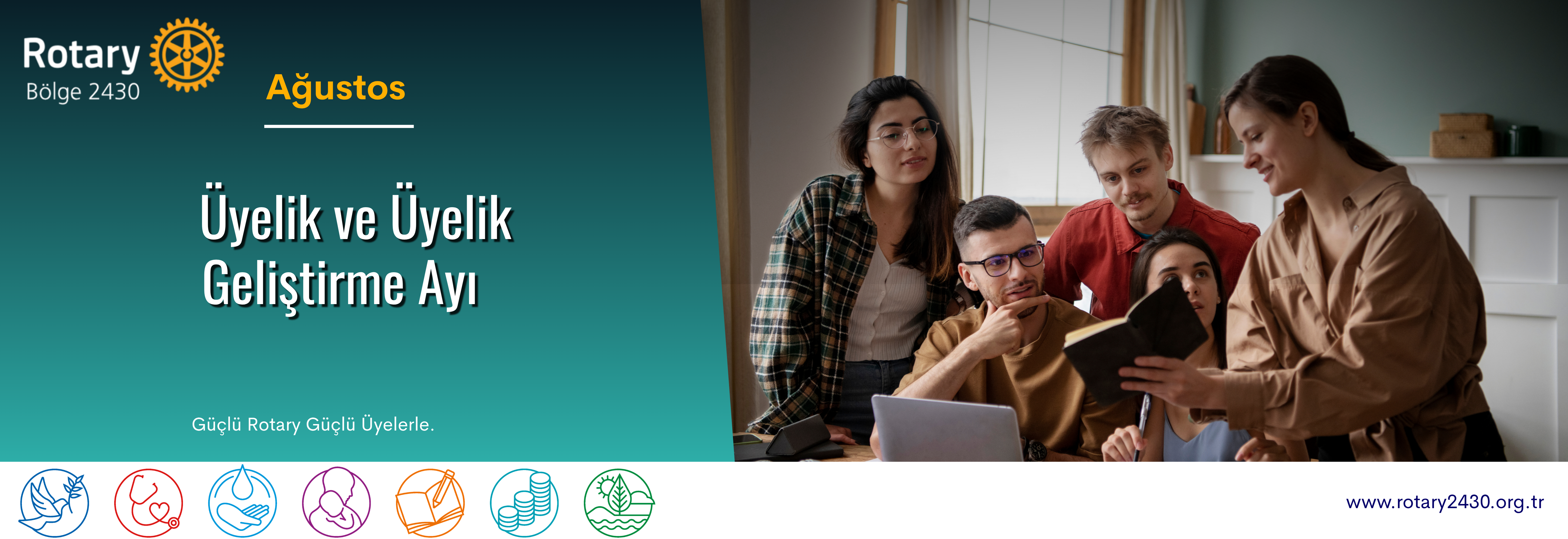 Rotary'de Ağustos: Üyelik ve Üyelik Geliştirme