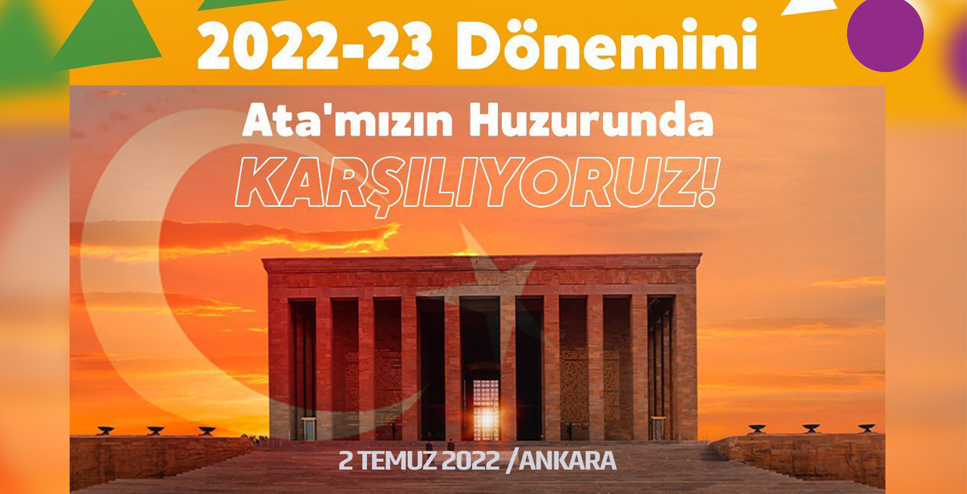 Yeni Dönemi Anıtkabirde Karşılıyoruz