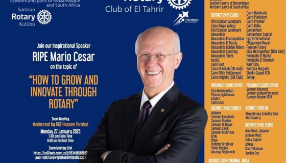 How to grow and innovate through Rotary