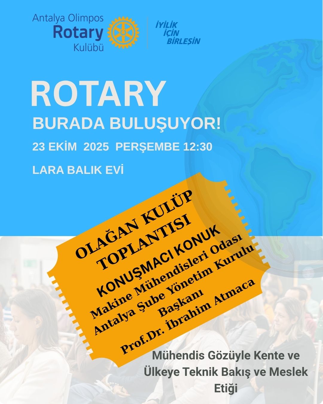 Olağan Kulüp Toplantısı K: 1199/D: 08