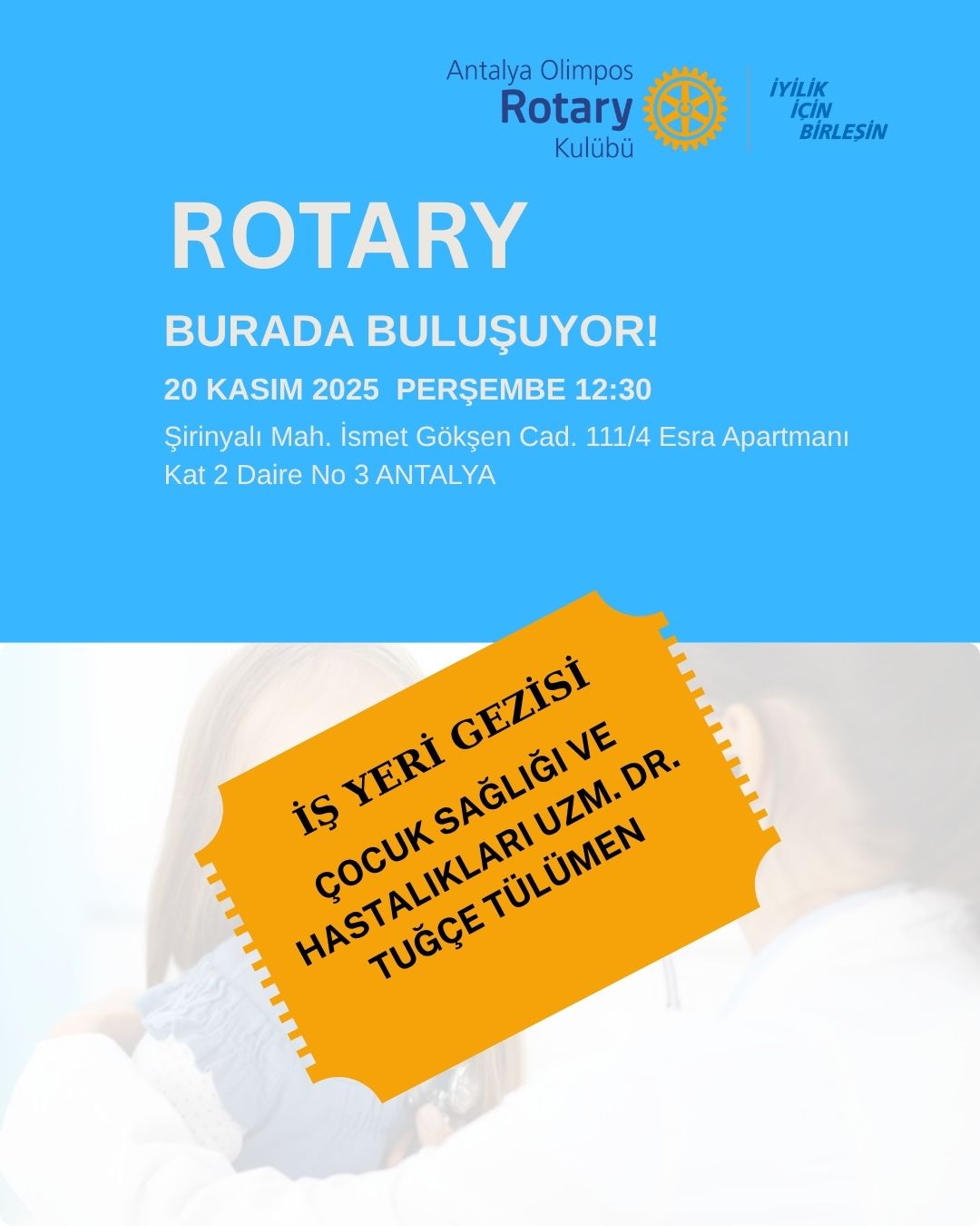 Olağan Kulüp Toplantısı K: 1201/D: 11