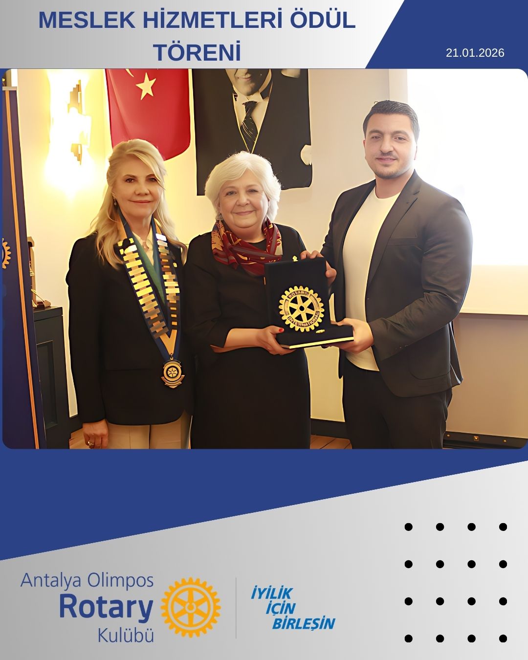 Meslek Hizmetleri Ödülleri K:1207/D:16