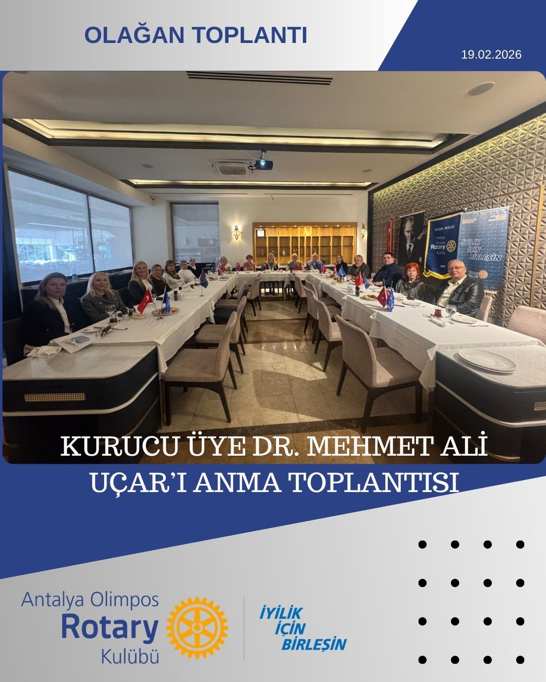 Olağan Kulüp Toplantısı K:1209/D:18