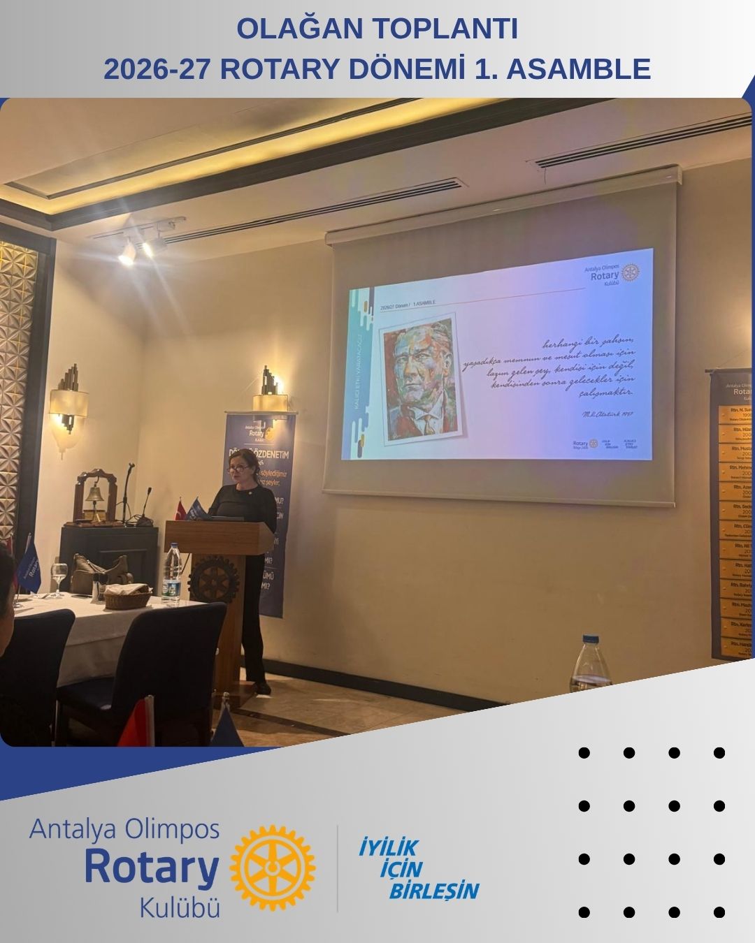 Olağan Kulüp Toplantısı | 1. Asamble K:1214/D:23