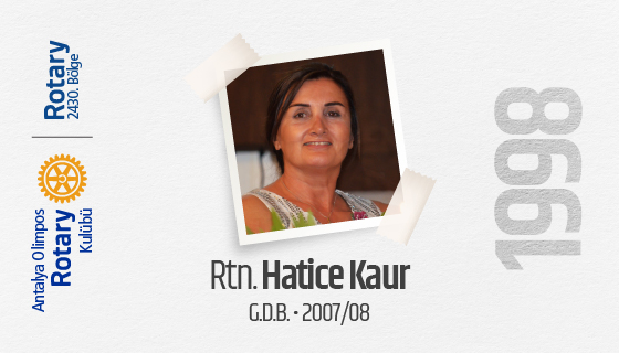 Hatice Kaur Olimpos Rotary