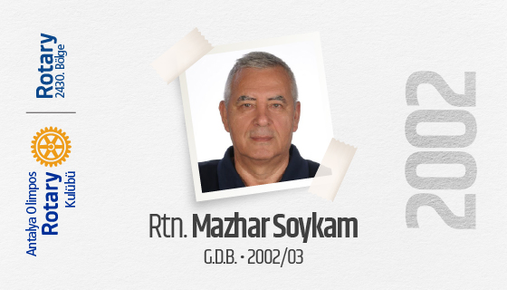 Mazhar Soykam Olimpos Rotary
