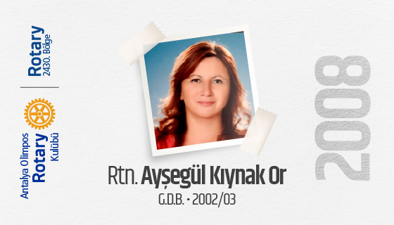Ayşegül Kıynak Or Olimpos Rotary