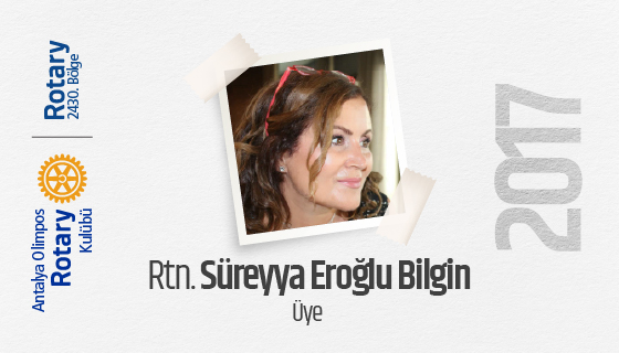 Süreyya Eroğlu Bilgin Olimpos Rotary
