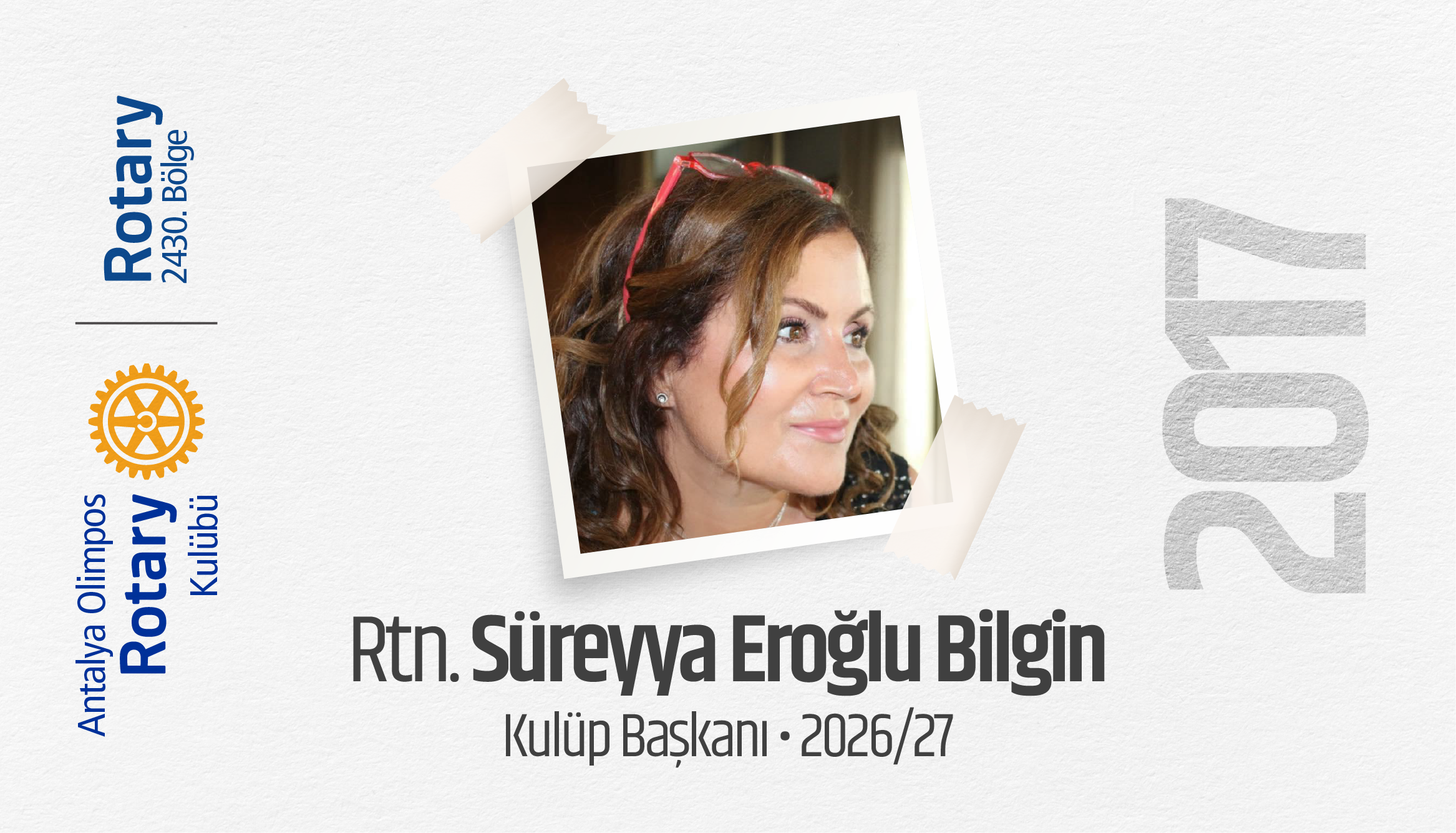 S&uuml;reyya Eroğlu Bilgin Olimpos Rotary