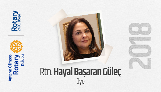 Hayal Başaran Güleç Olimpos Rotary